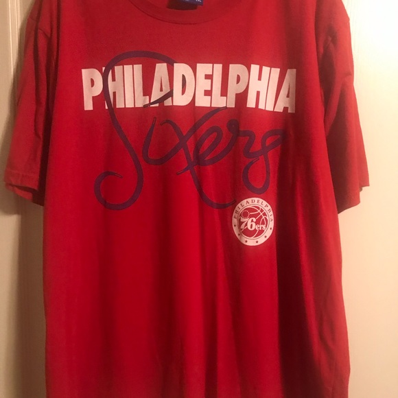 Men’s 2XL Philadelphia 76ers shirts - Picture 4 of 5